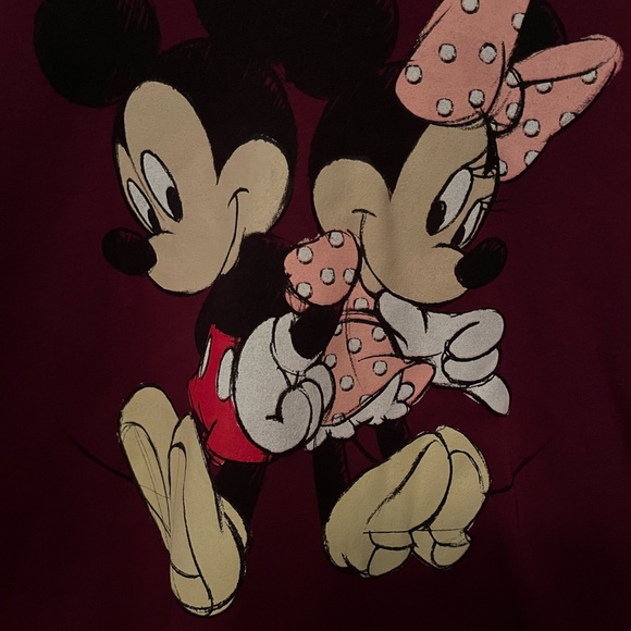 Disney Mickey & Minnie Hoodie Sweatshirt size 2X - Picture 5 of 9